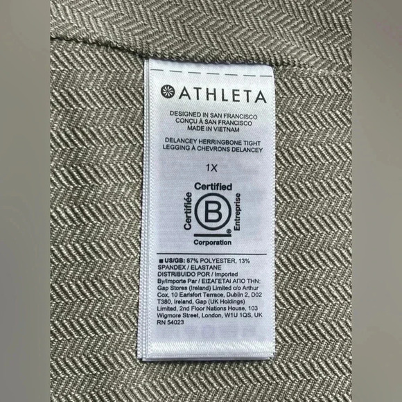 Athleta Delancey Herringbone Tight - New with Tags - Picture 8 of 13